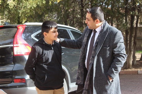 Kaymakamımız Sayın Mehmet Şirin ALTAY'dan Okul Ziyareti 